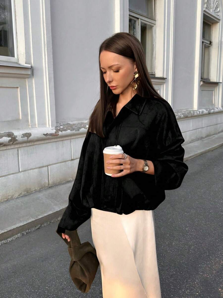 Isabel | Chaqueta de ante vintage