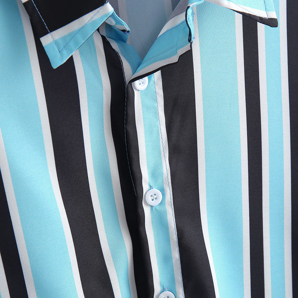 Vigo | Camisa de rayas azules