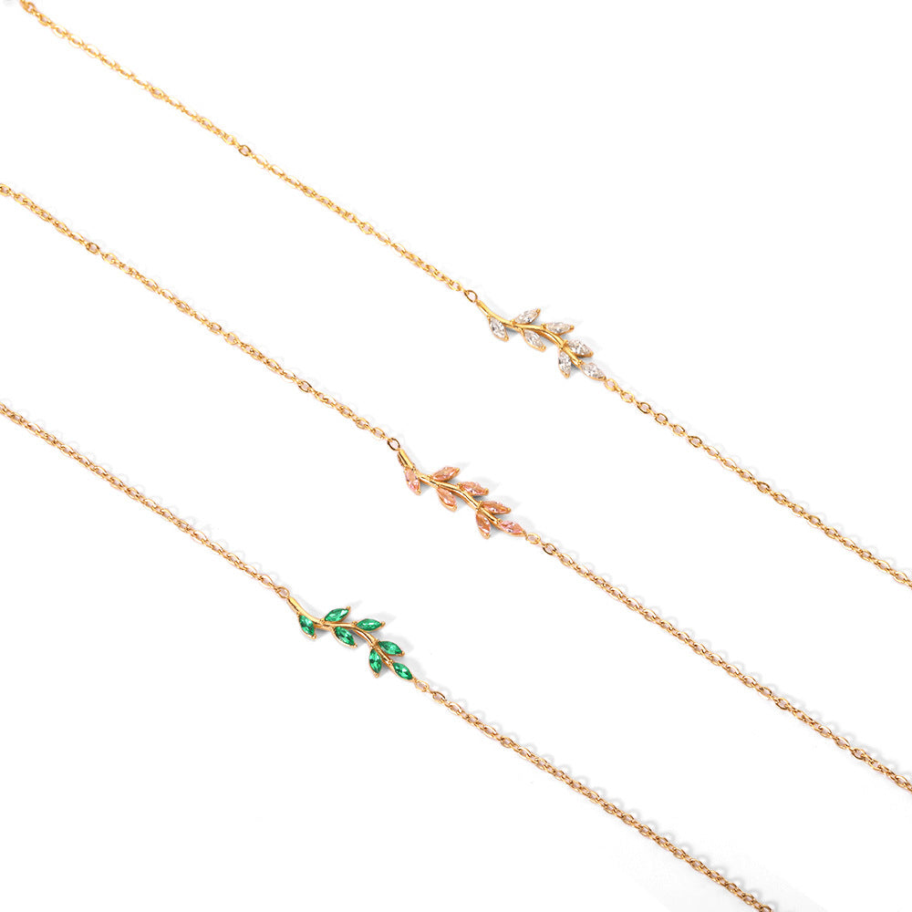 Pulsera de rama de olivo