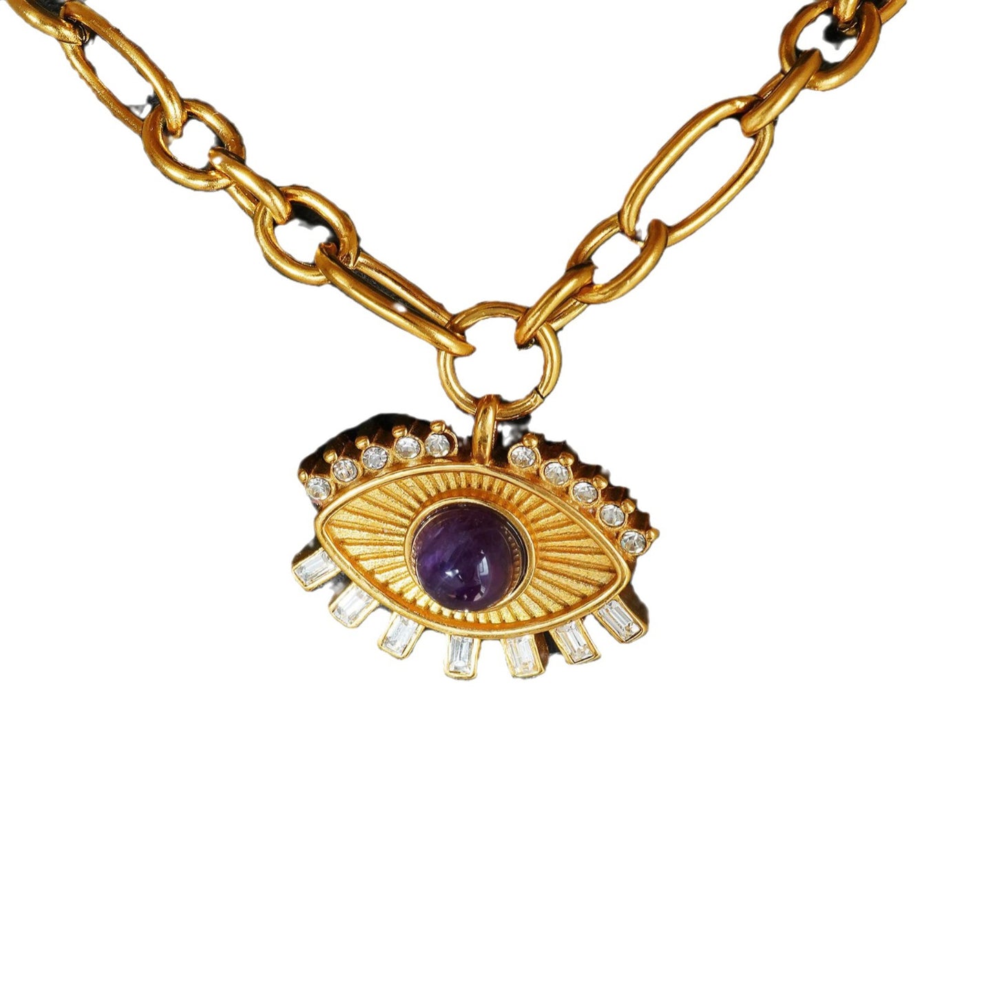 Collar de ojo de la suerte
