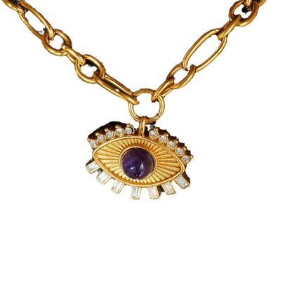 Collar de ojo de la suerte