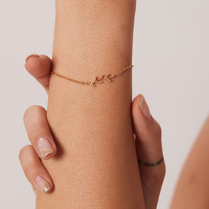 Pulsera de rama de olivo