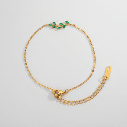 Pulsera de rama de olivo