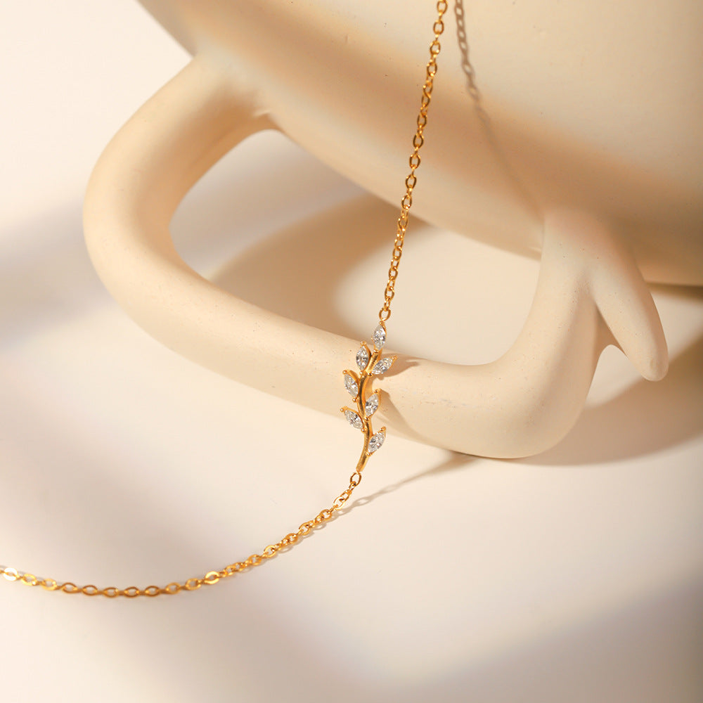 Pulsera de rama de olivo