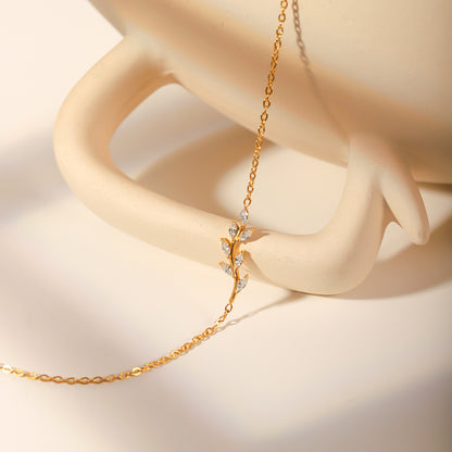 Pulsera de rama de olivo