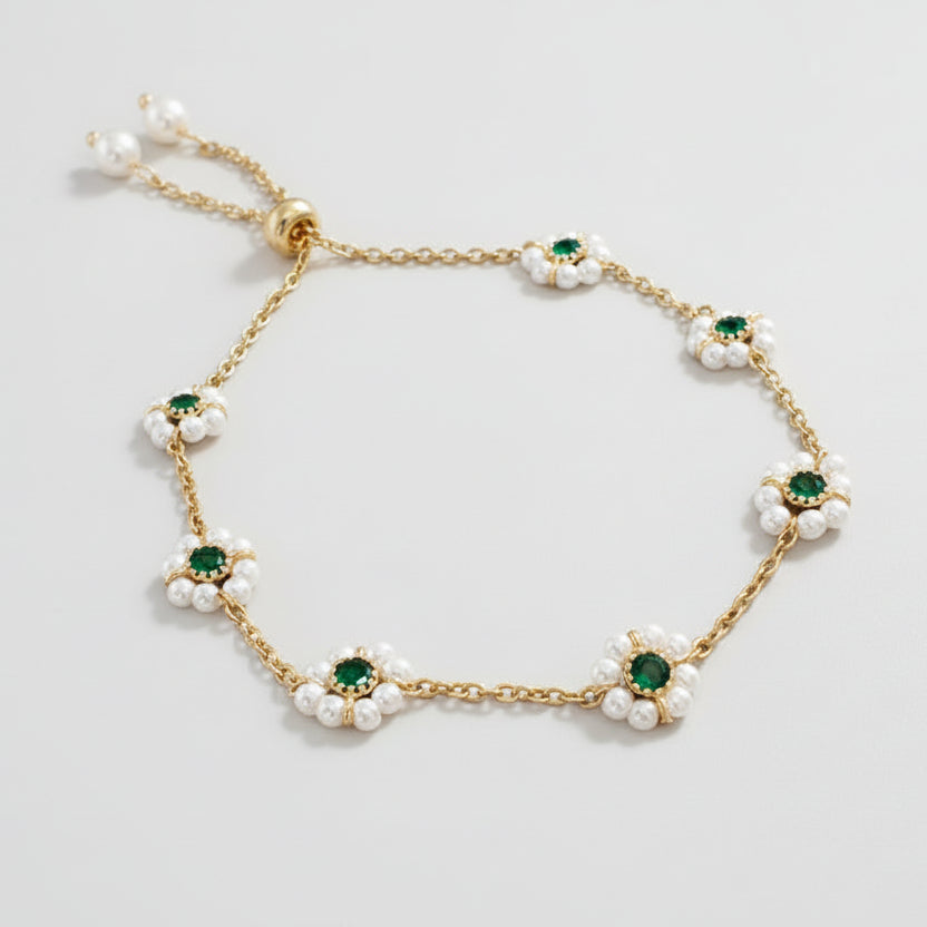 Pulsera Margarita Verde