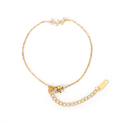 Pulsera de rama de olivo