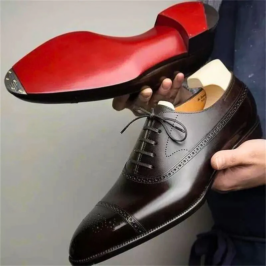 Zapatos brogue reales de Oxford